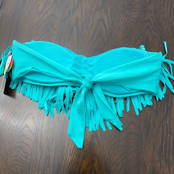 Raisins Fringe Bandeau Swim Top - Picture 2 of 5